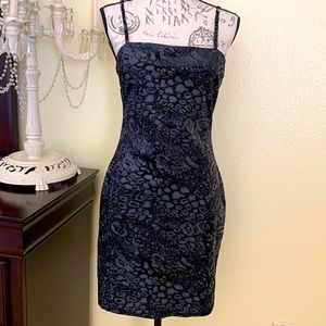 Max&Ash adjustable strap black dress.
